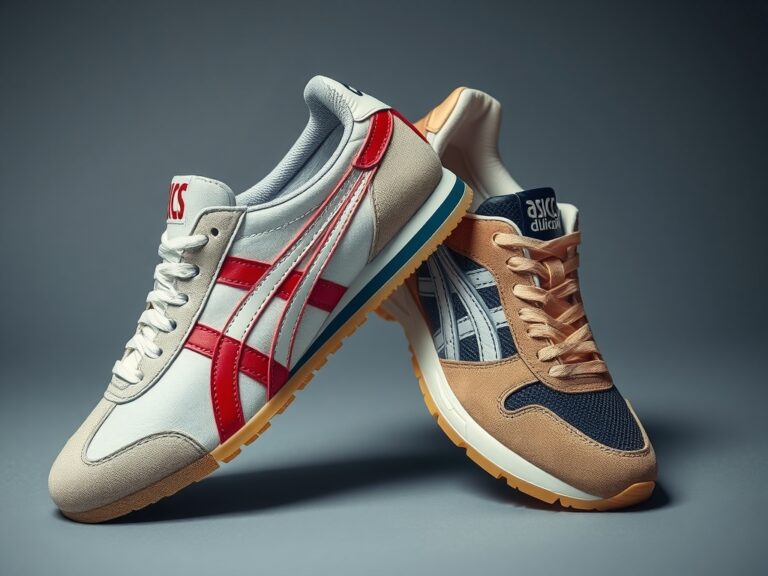 Chaussures Onitsuka Tiger et Asics : Origines