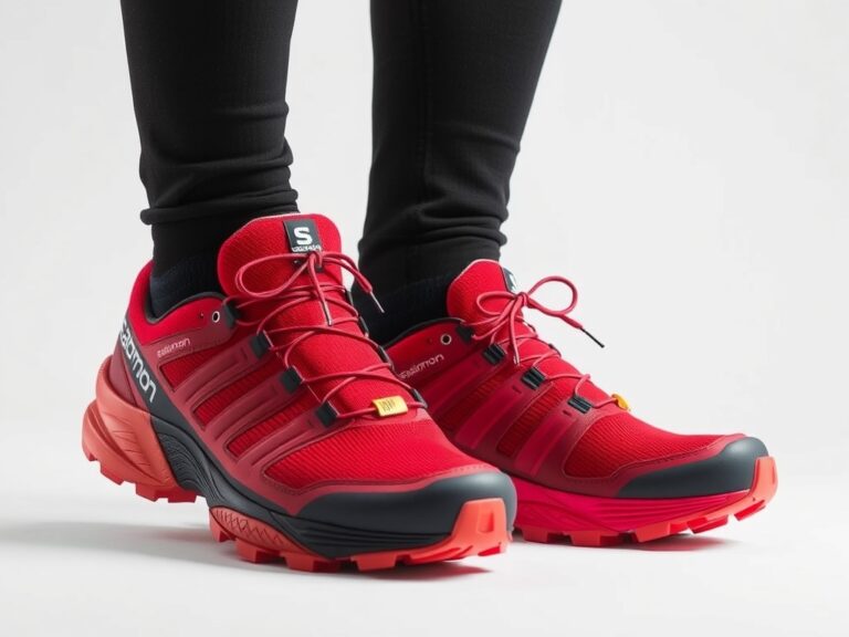 Chaussures Salomon rouges : modèles tendances et conseils dachat