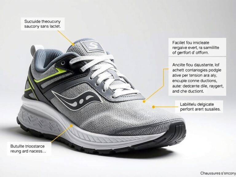 Chaussures Saucony sans lacets : le guide ultime pour un confort optimal