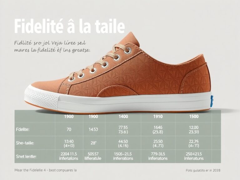 Les chaussures Veja sont-elles fidèles à la taille ? Guide complet