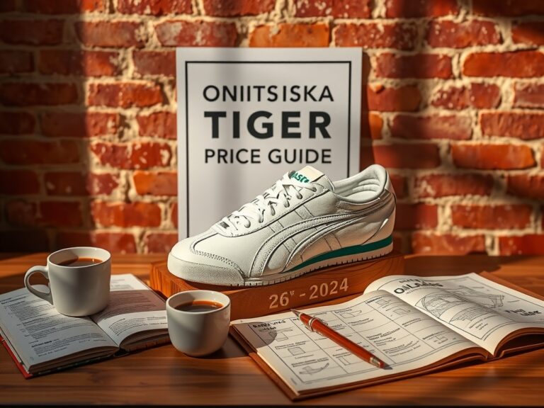 Prix des chaussures Onitsuka Tiger : guide complet 2024