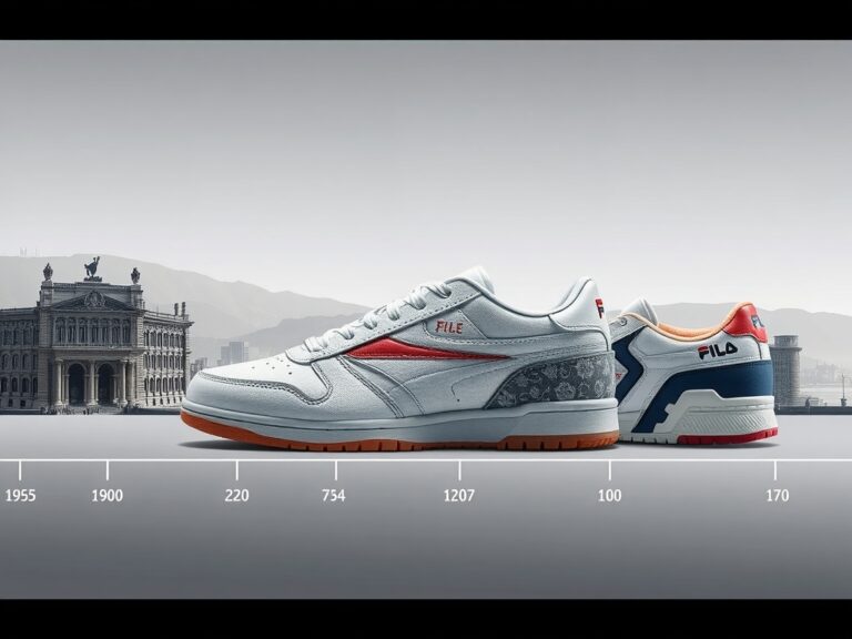 Quel pays fabrique les chaussures Fila ? Découvrez leur origine et histoire
